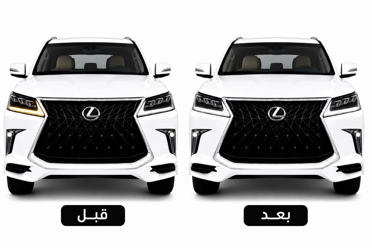 لمبات ليد شرايح لكزس 570
